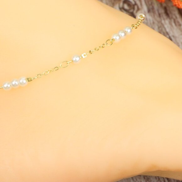 "Dainty Anklet for Women – Elegant Everyday Jewelry & Perfect Gift | MLCRC1199 - Picture 6 of 10